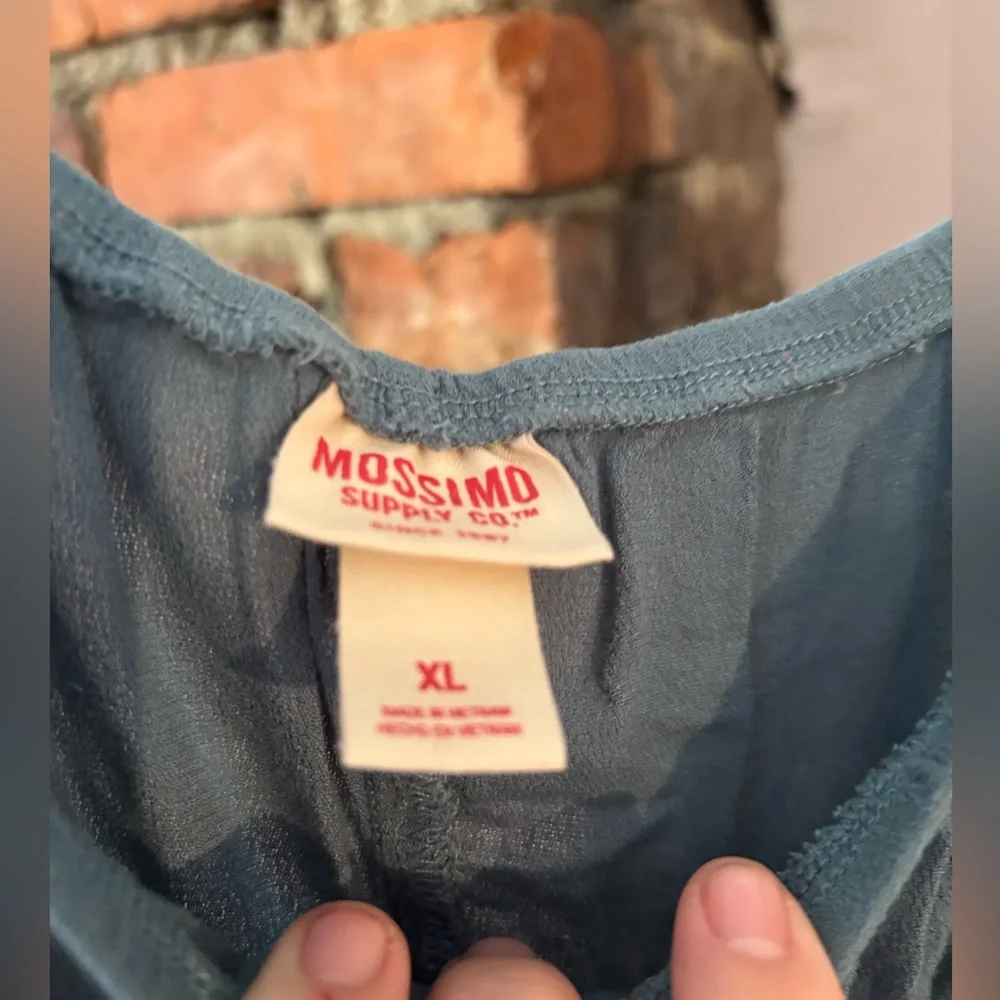 Mossimo Supply Co. Slate Blue Long Sleeve Top - Picture 5 of 7